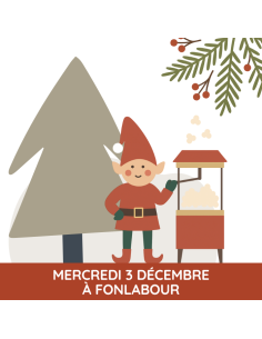 Animation : Lutin et sa machine à pop-corn | FONLABOUR