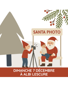 Photo avec le Père Noël | ALBI LESCURE