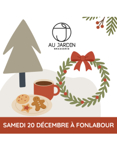Atelier : Couronne de Noël fleurie | FONLABOUR
