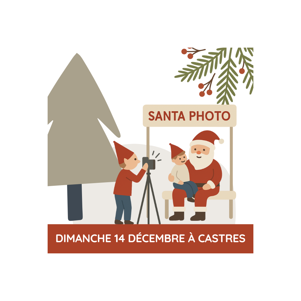 Photo avec le Père Noël | CASTRES