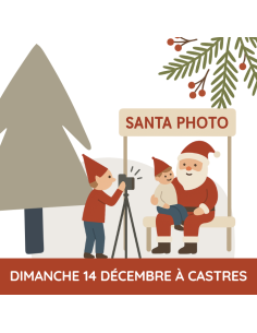 Photo avec le Père Noël | CASTRES