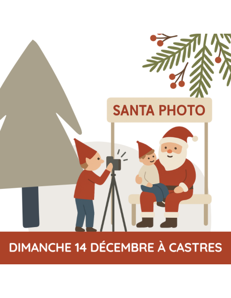 Photo avec le Père Noël | CASTRES