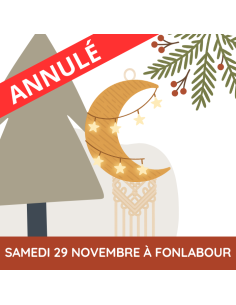 Atelier : Lune en macramé | FONLABOUR