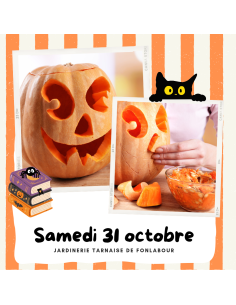 Atelier : Citrouilles creusées | FONLABOUR