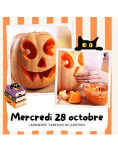 Atelier : Citrouilles creusées | CASTRES