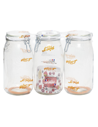 BOCAL LE PARFAIT 3L - Lot de 3