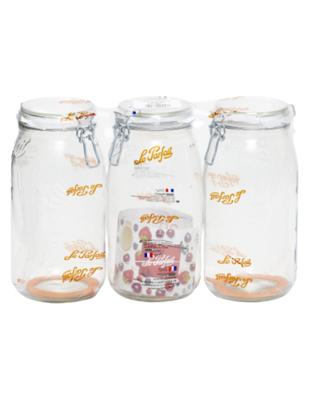 BOCAL LE PARFAIT 3L - Lot de 3
