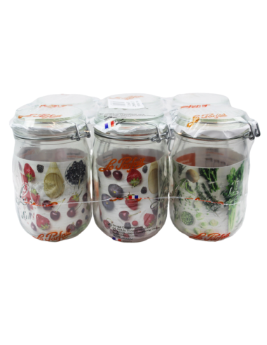 BOCAL LE PARFAIT 1L - Lot de 6